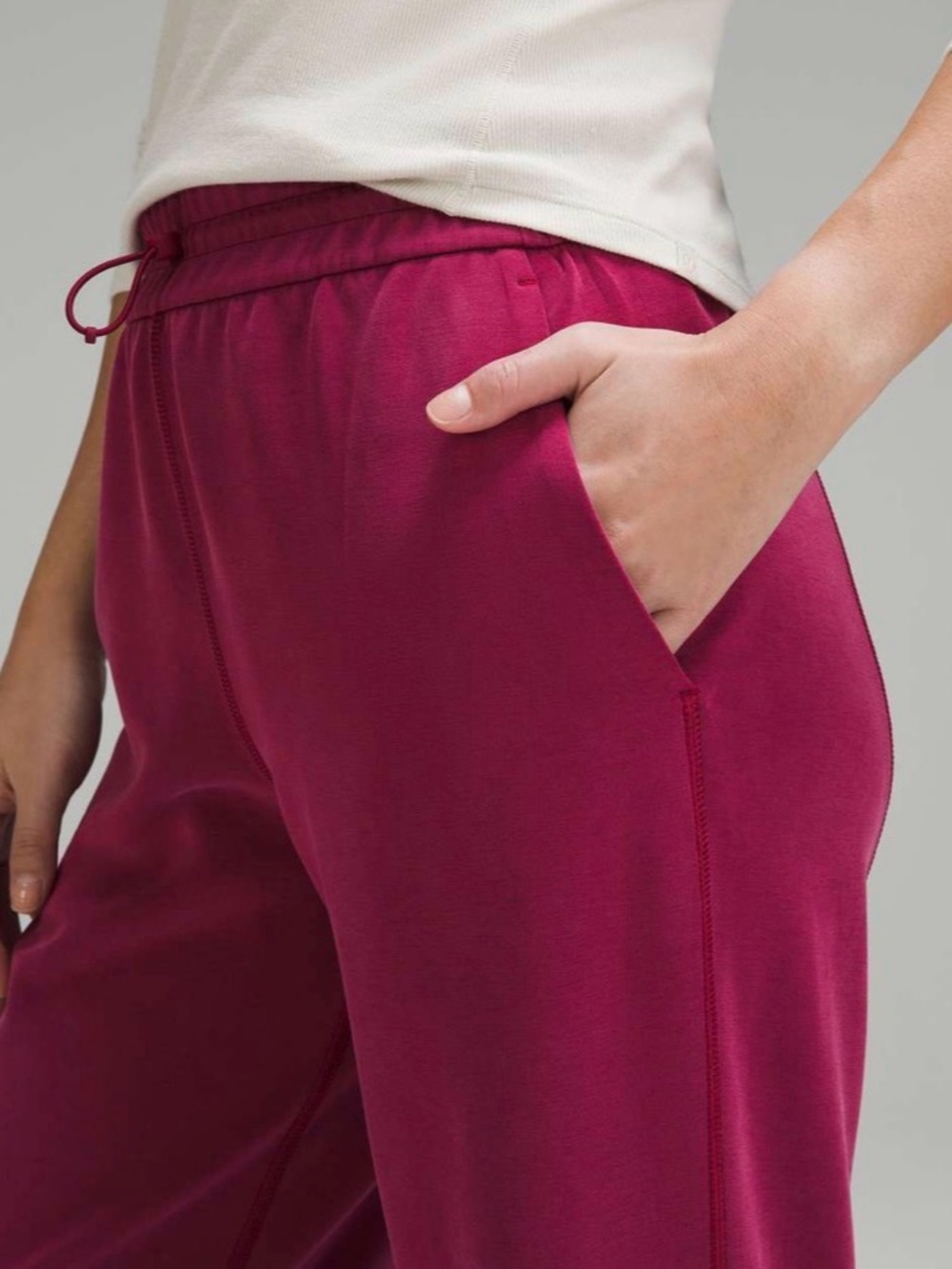 Lululemon Softstreme High-Rise Pant Regular Deep Luxe size 10 - Picture 4 of 12